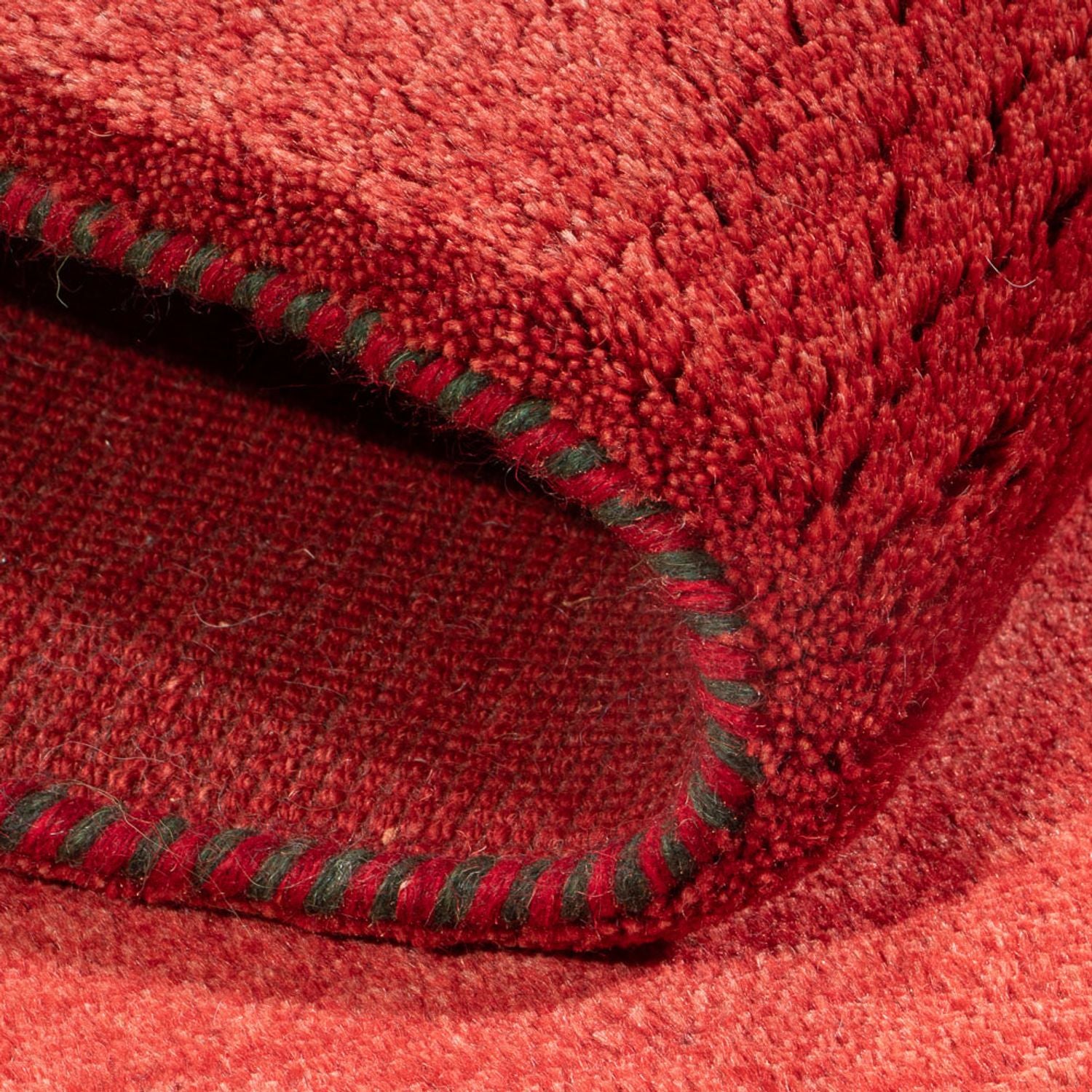 Tappeto Gabbeh - Persero - 190 x 126 cm - rosso