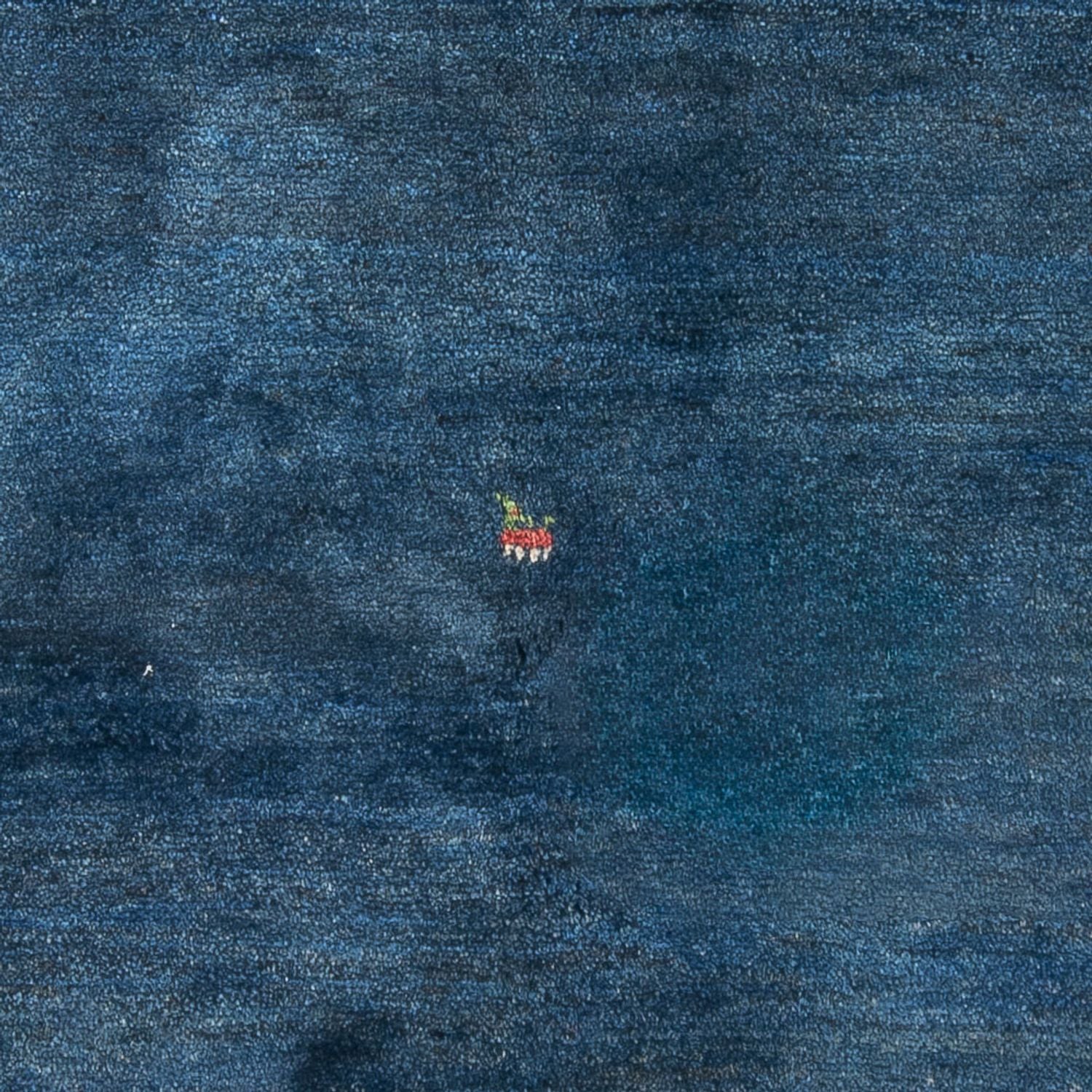Tappeto Gabbeh - Persero - 201 x 151 cm - blu