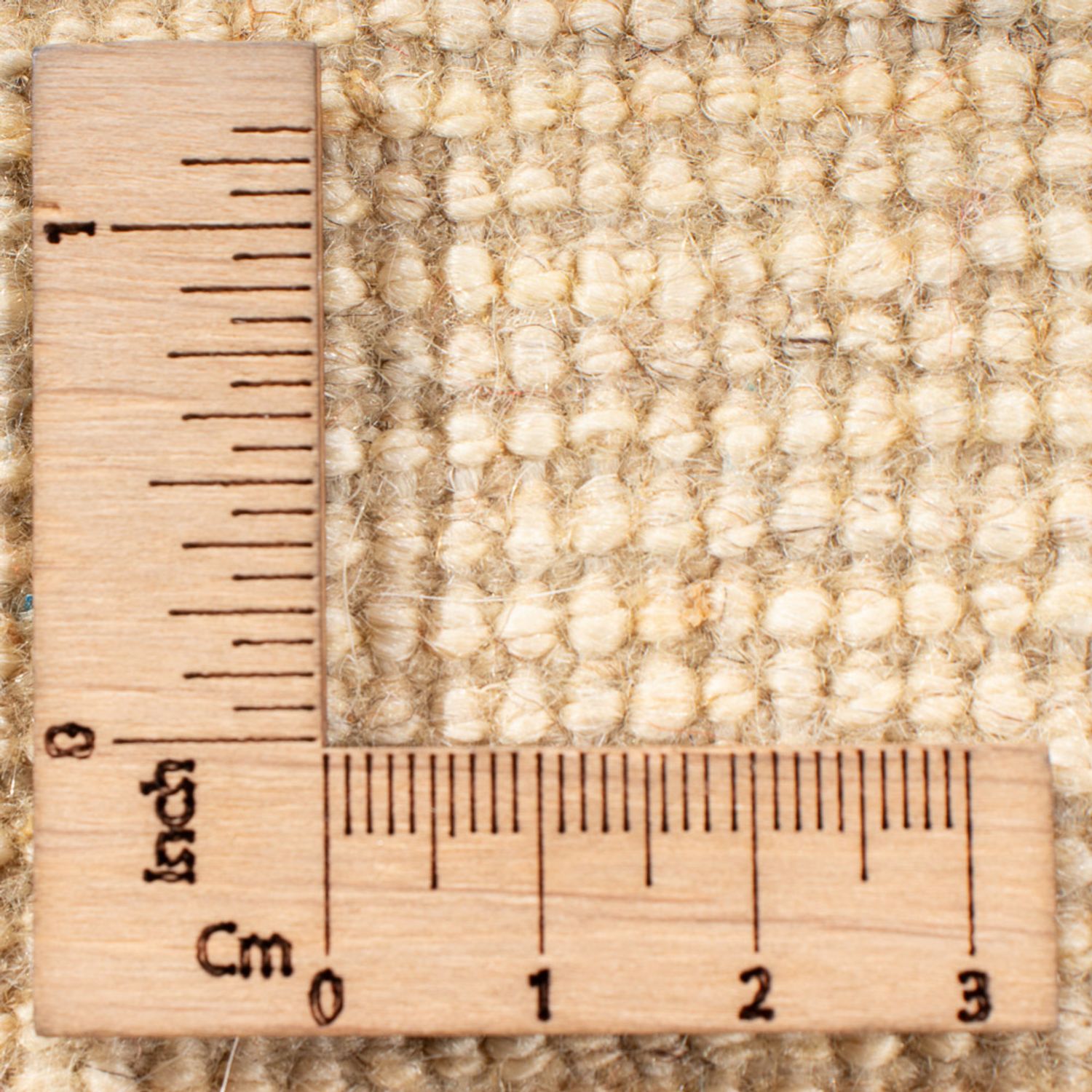 Tappeto Gabbeh - Persero - 196 x 156 cm - bianco naturale