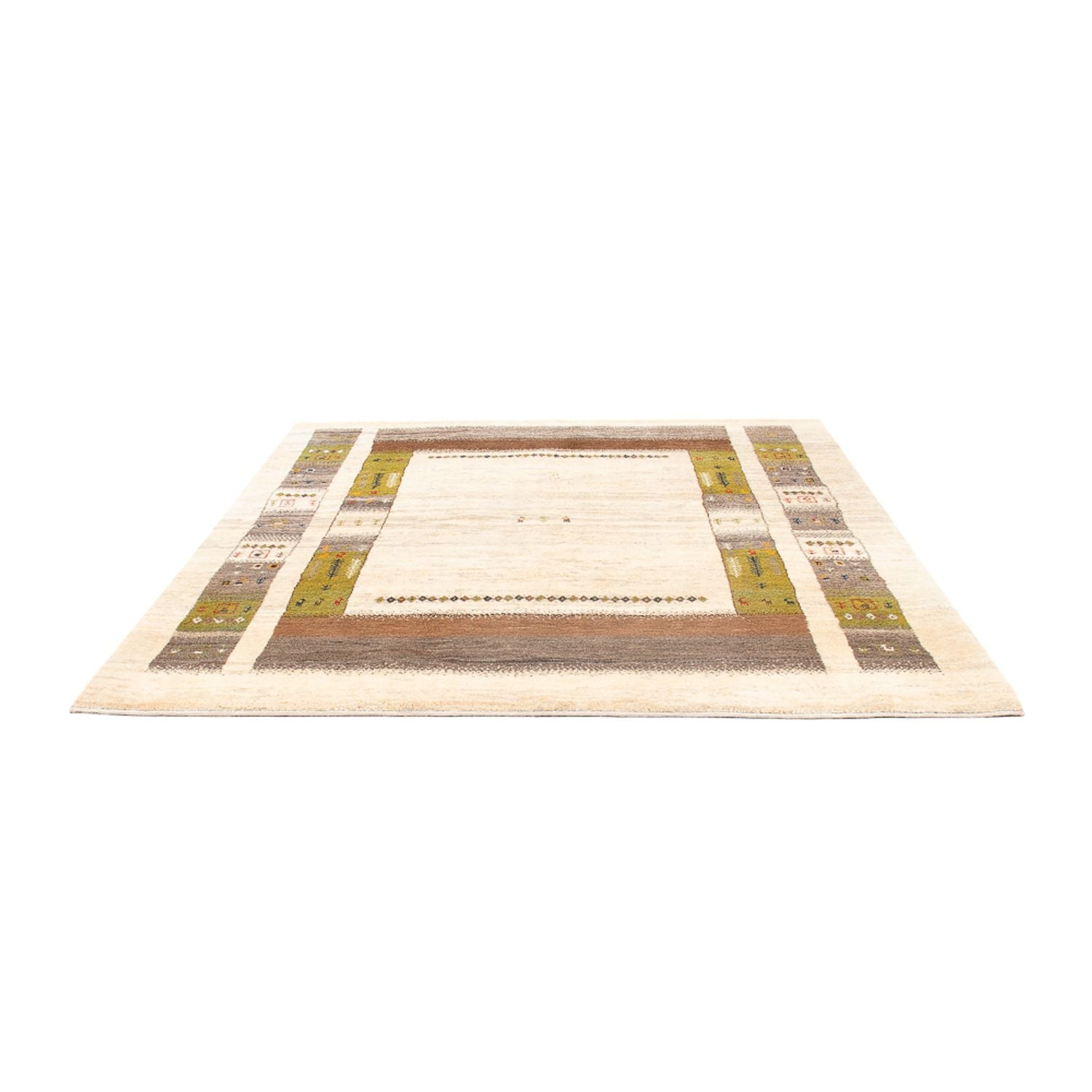 Tappeto Gabbeh - Persero - 245 x 200 cm - crema