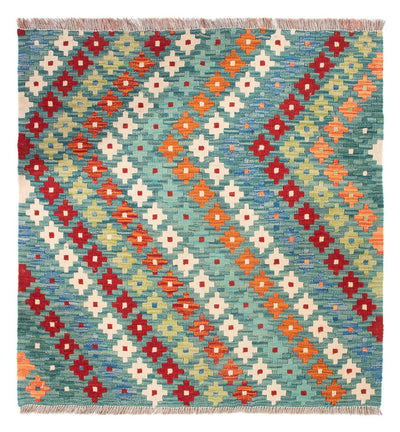 Kilim Maimana Tappeto 88x90cm - Tappeto di lana