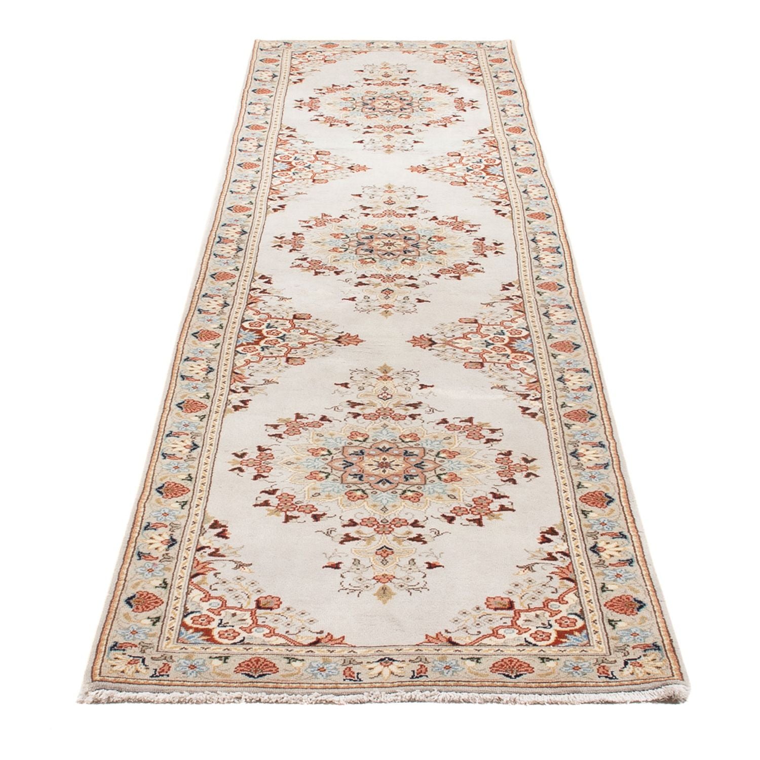 Tappeto corsia Tappeto Persero - Keshan - 360 x 78 cm - crema