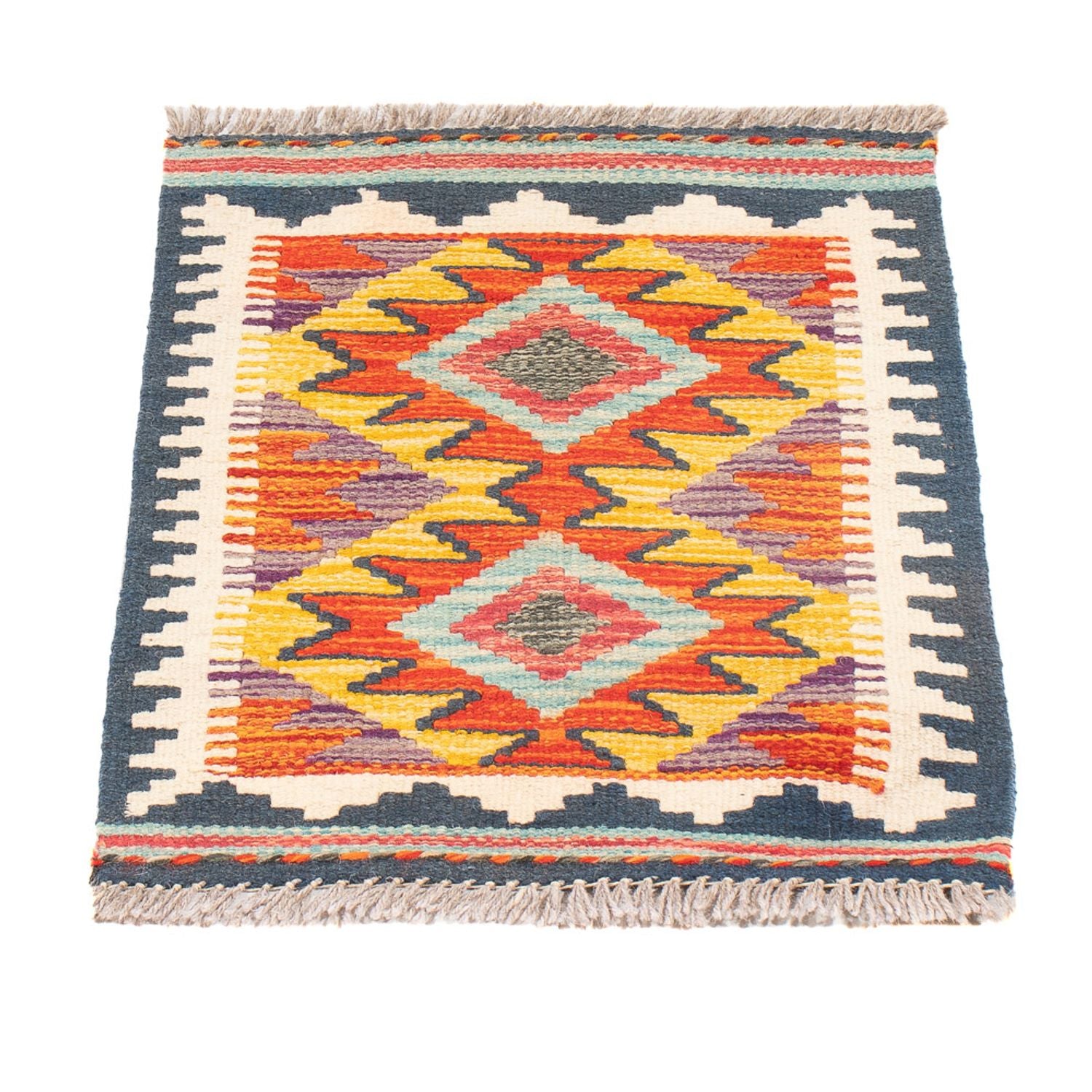 Tappeto Kelim - Splash - 60 x 40 cm - multicolore