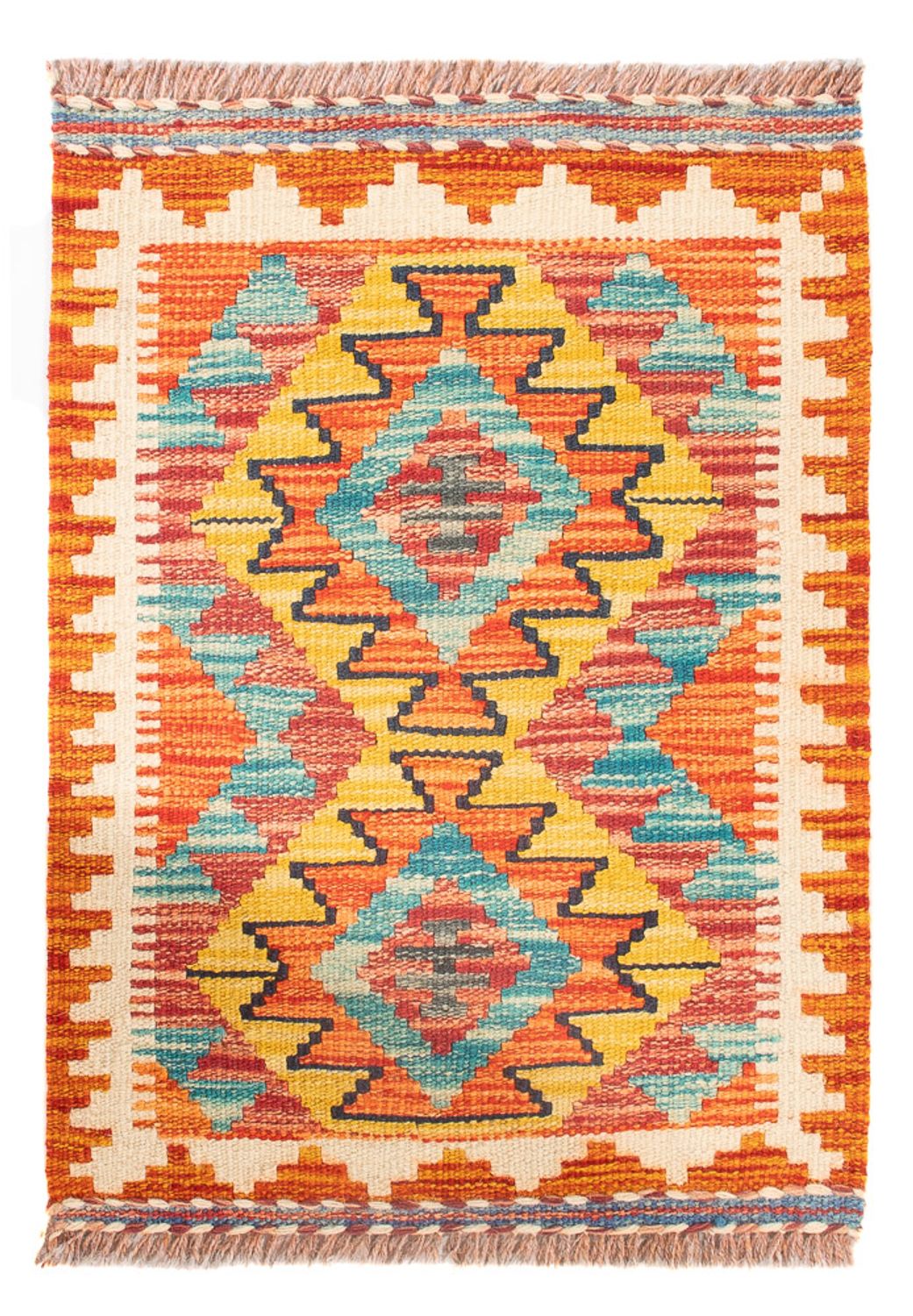 Tappeto Kelim - Splash - 60 x 40 cm - multicolore