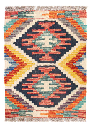 Tappeto Kelim - Splash - 60 x 40 cm - multicolore