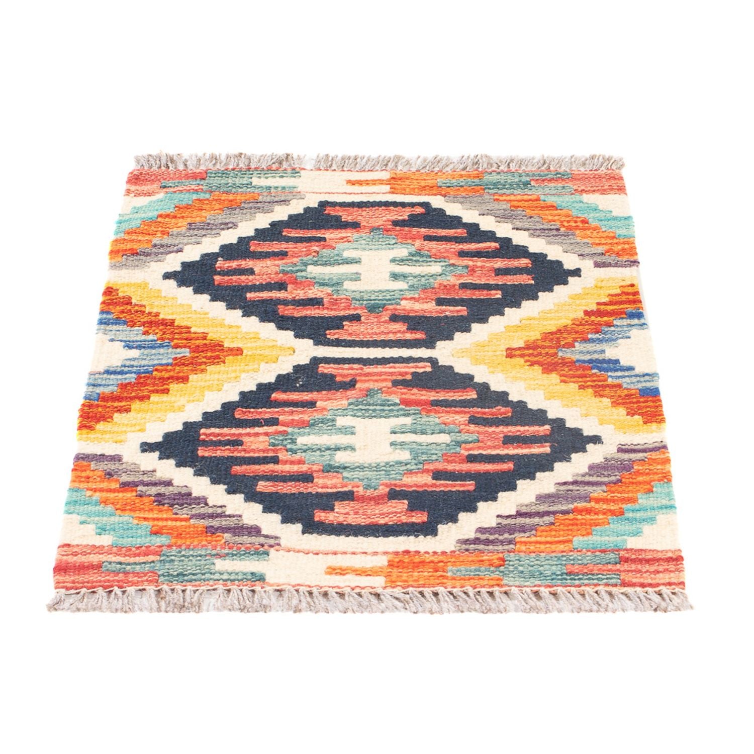 Tappeto Kelim - Splash - 60 x 40 cm - multicolore