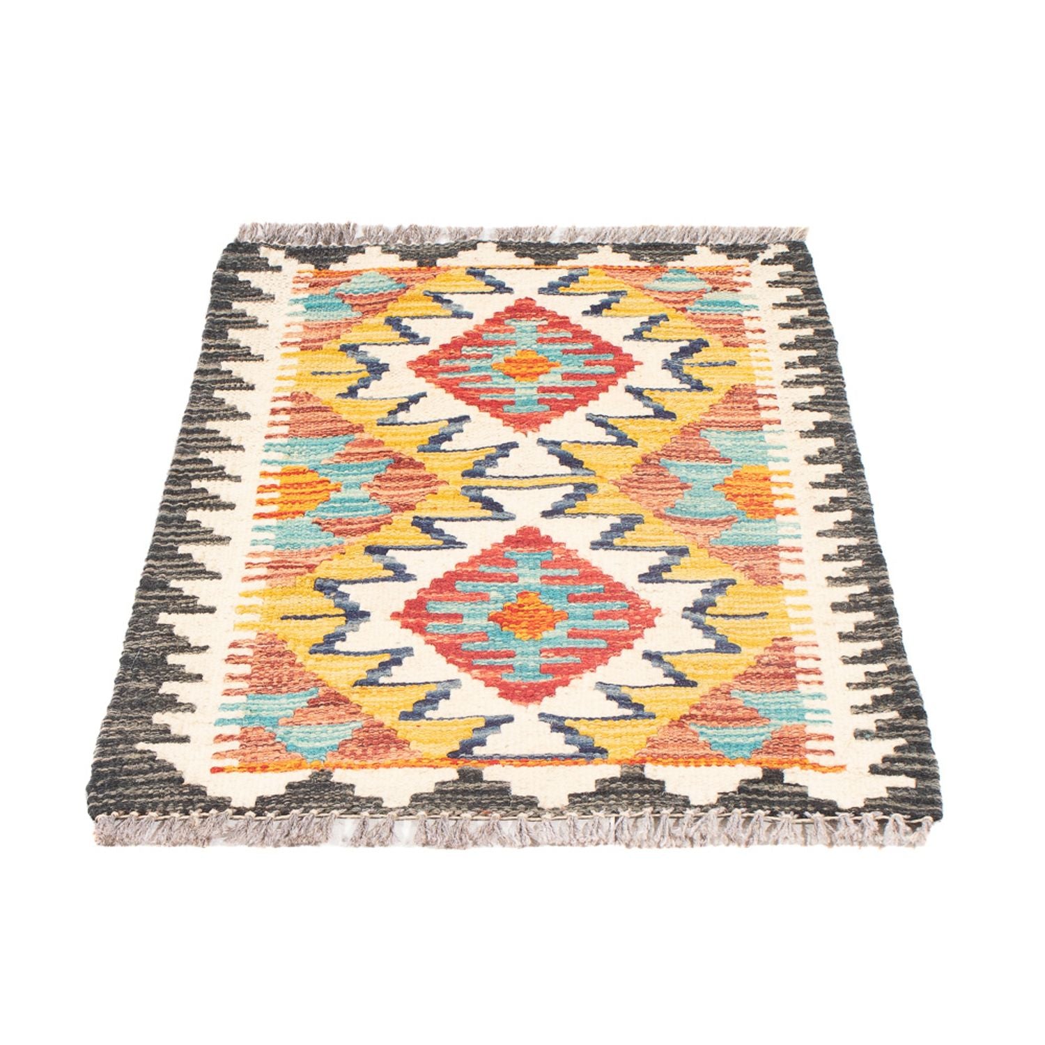 Tappeto Kelim - Splash - 60 x 40 cm - multicolore