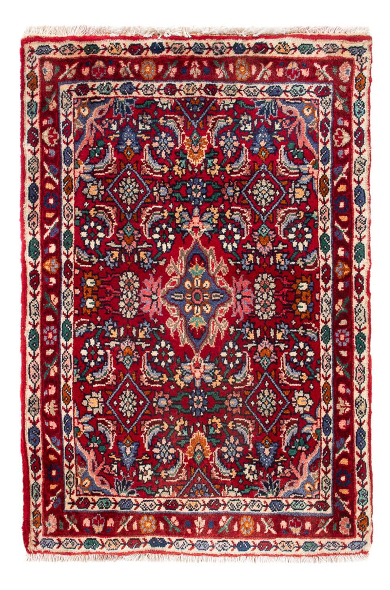 Tappeto Persero - Bidjar - 80 x 52 cm - rosso bordeaux