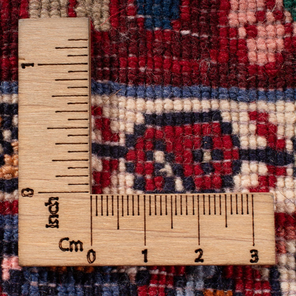 Tappeto Persero - Bidjar - 80 x 52 cm - rosso bordeaux