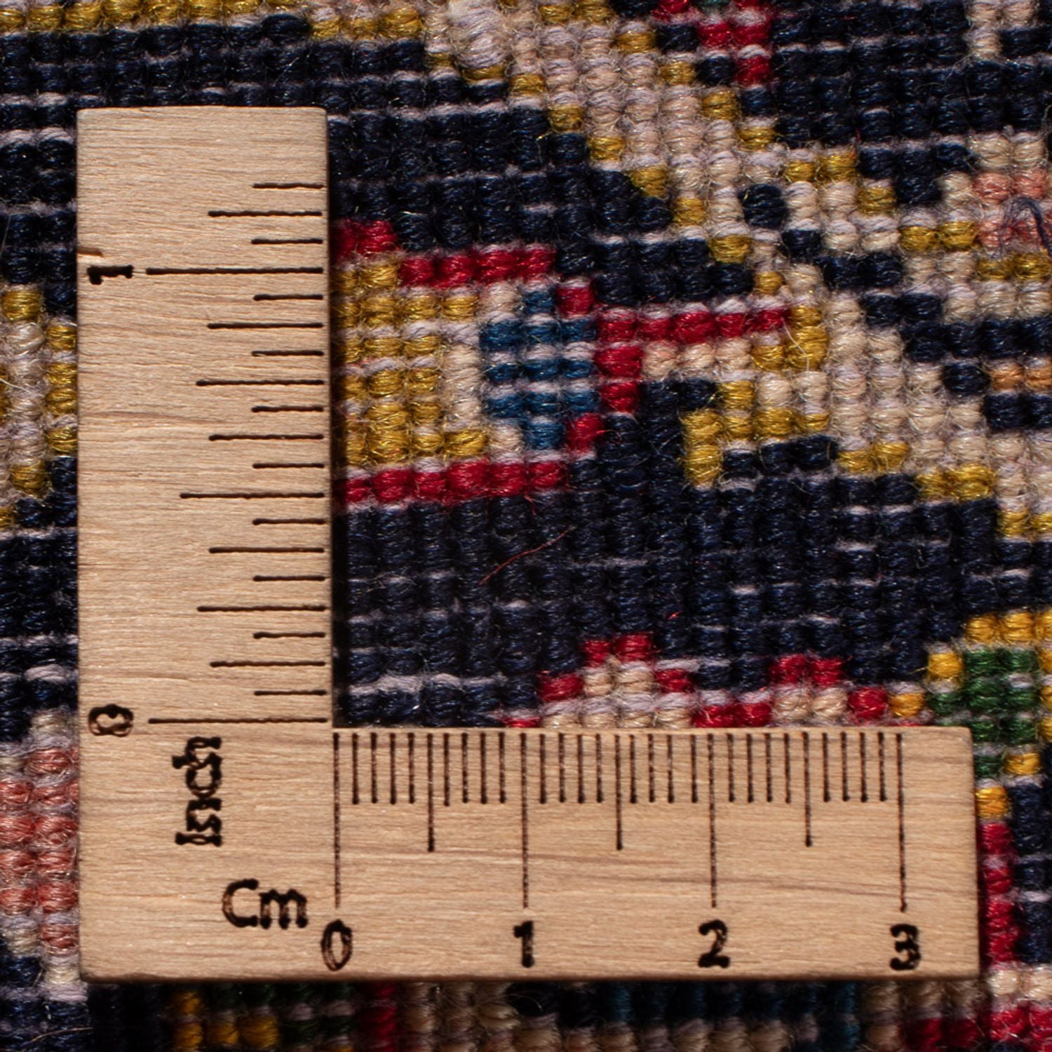 Tappeto Persero - Keshan - Antico - 410 x 298 cm - blu scuro
