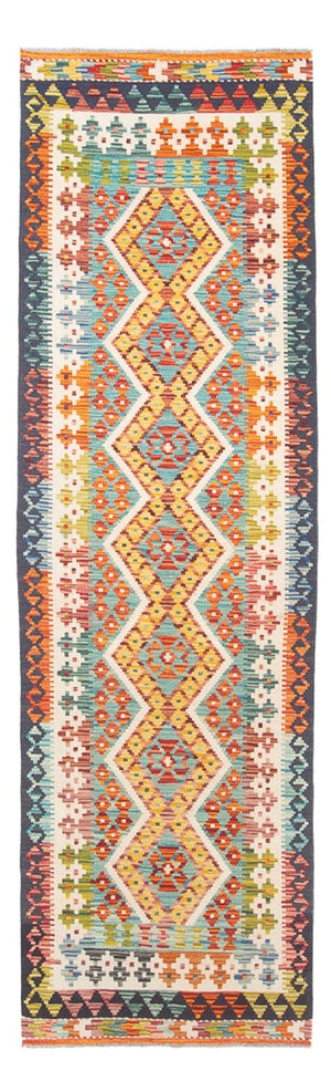 Tappeto corsia Tappeto Kelim - Splash - 280 x 85 cm - multicolore