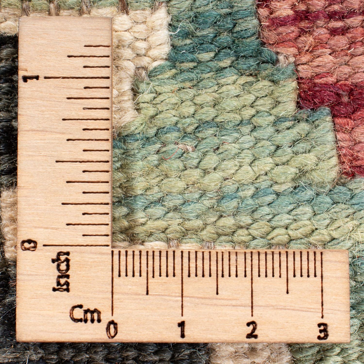 Tappeto corsia Tappeto Kelim - Splash - 281 x 80 cm - multicolore
