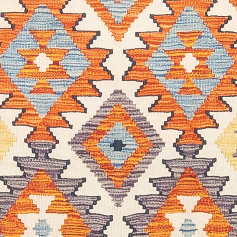 Tappeto corsia Tappeto Kelim - Splash - 299 x 86 cm - multicolore
