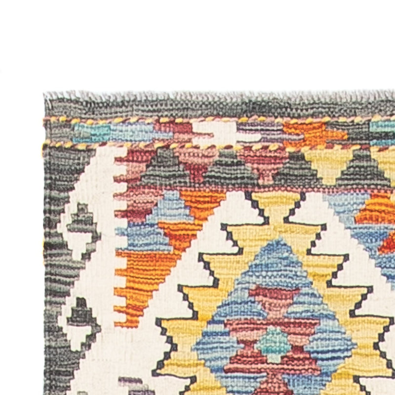 Tappeto corsia Tappeto Kelim - Splash - 299 x 86 cm - multicolore