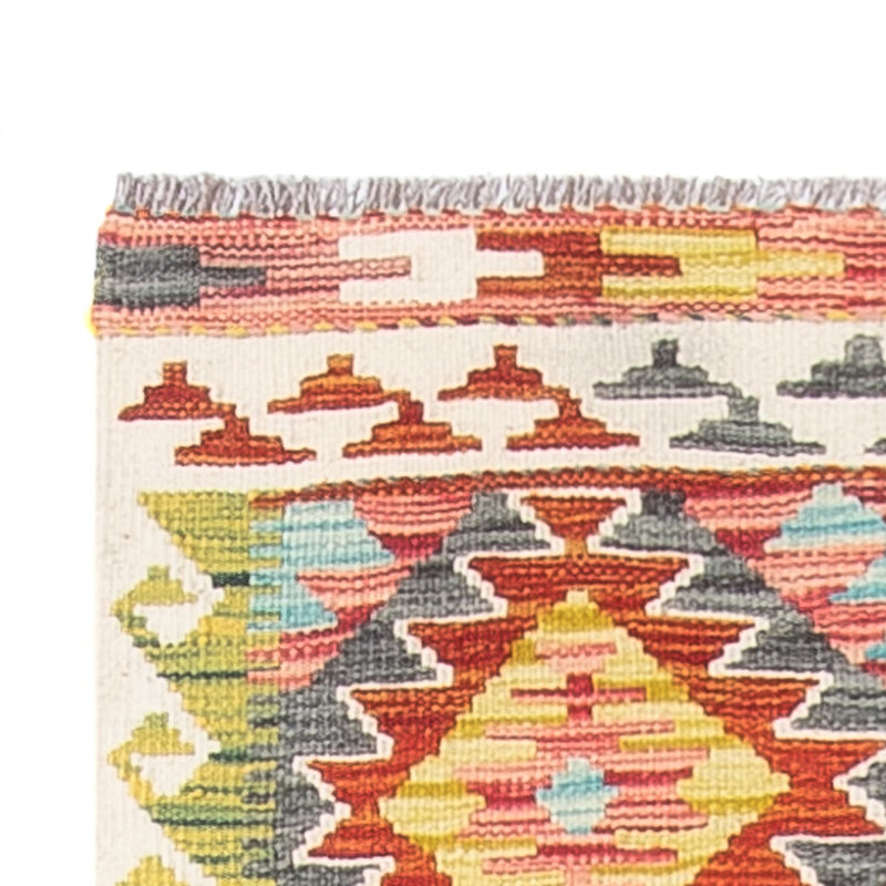 Tappeto corsia Tappeto Kelim - Splash - 286 x 78 cm - multicolore