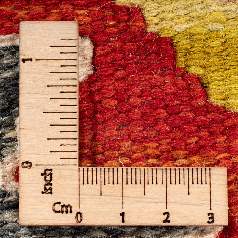 Tappeto corsia Tappeto Kelim - Splash - 286 x 78 cm - multicolore