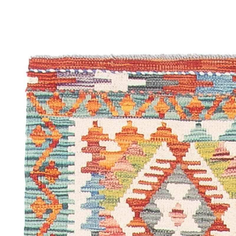 Tappeto corsia Tappeto Kelim - Splash - 297 x 80 cm - multicolore