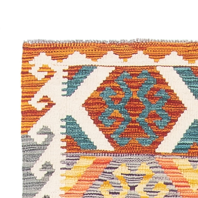 Tappeto corsia Tappeto Kelim - Splash - 294 x 82 cm - multicolore