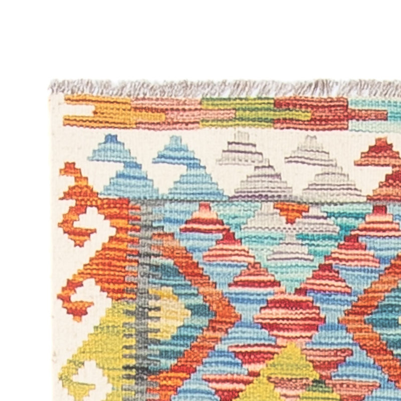 Tappeto corsia Tappeto Kelim - Splash - 232 x 80 cm - multicolore