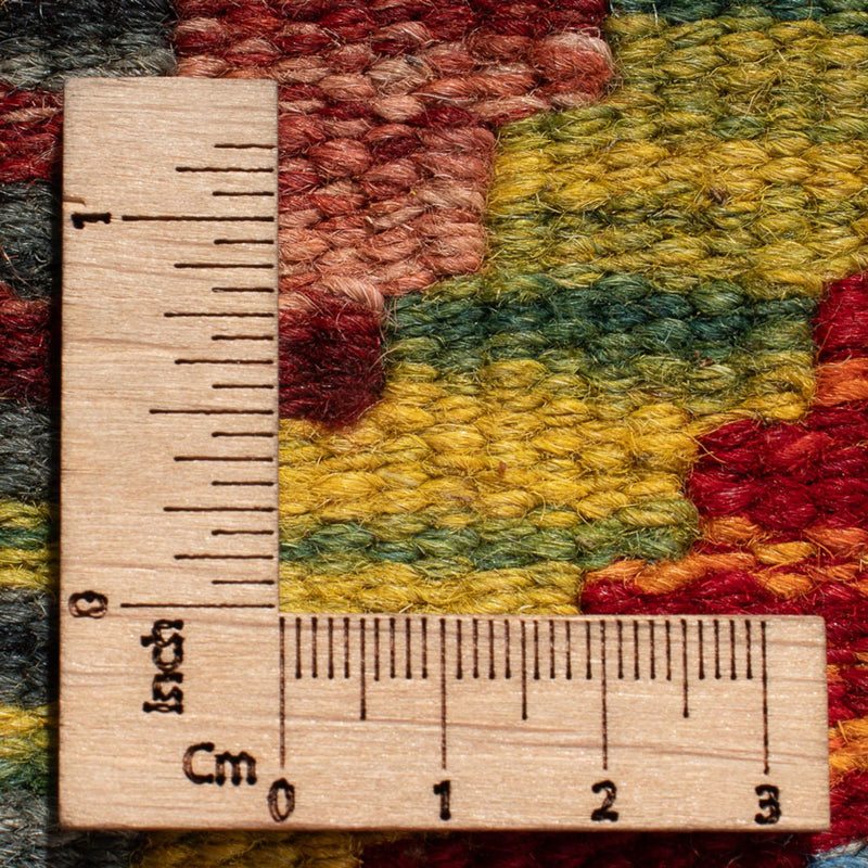 Tappeto corsia Tappeto Kelim - Splash - 232 x 80 cm - multicolore