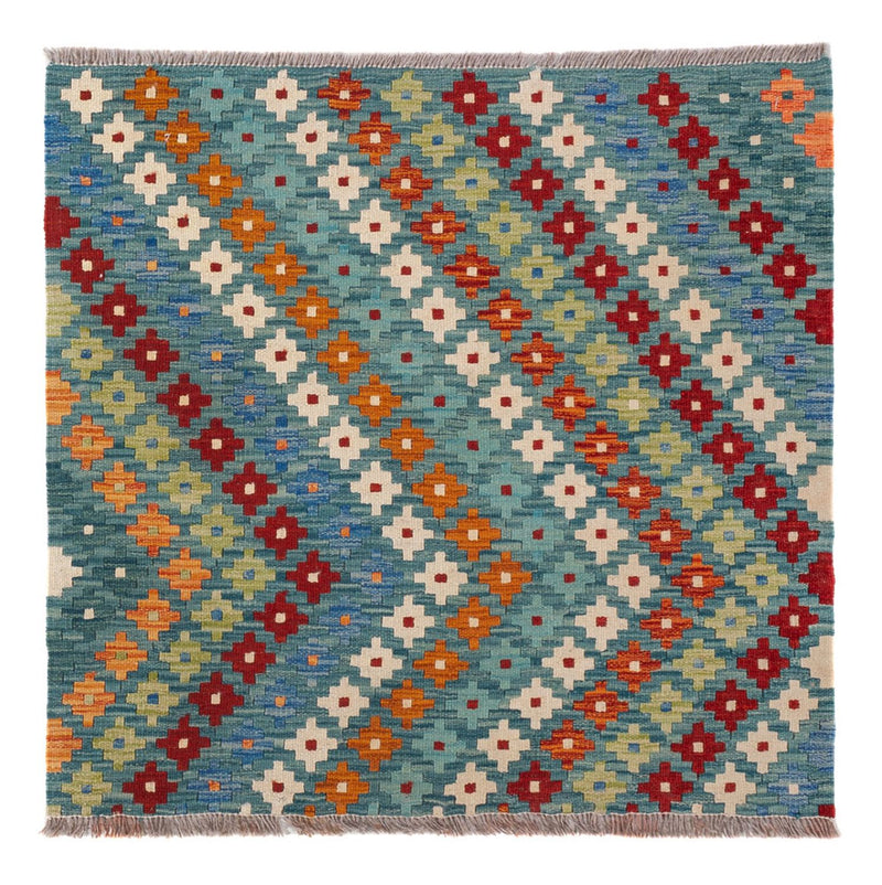 Tappeto Kelim - Splash - 90 x 88 cm - multicolore