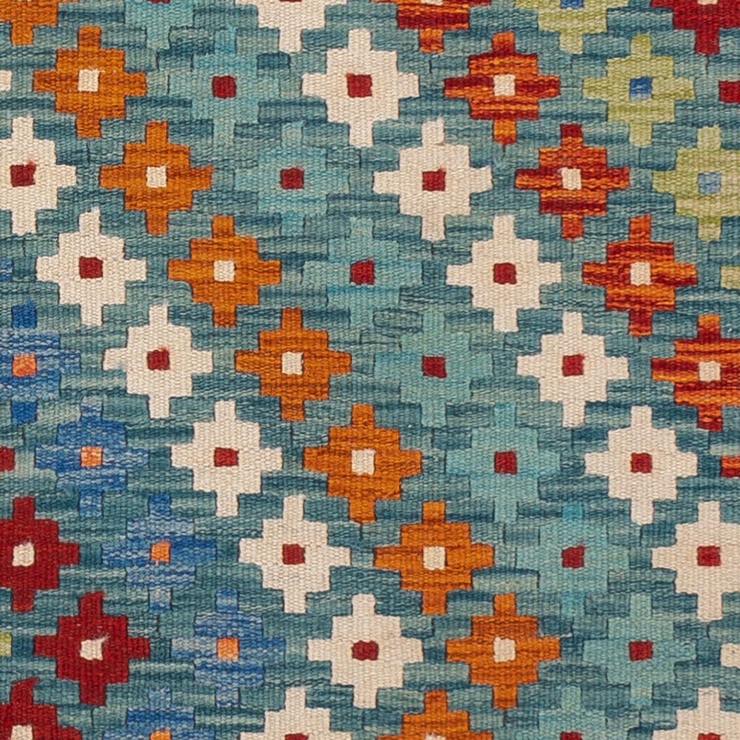 Tappeto Kelim - Splash - 90 x 88 cm - multicolore