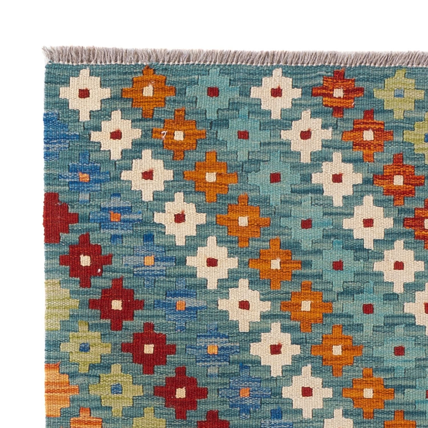 Tappeto Kelim - Splash - 90 x 88 cm - multicolore