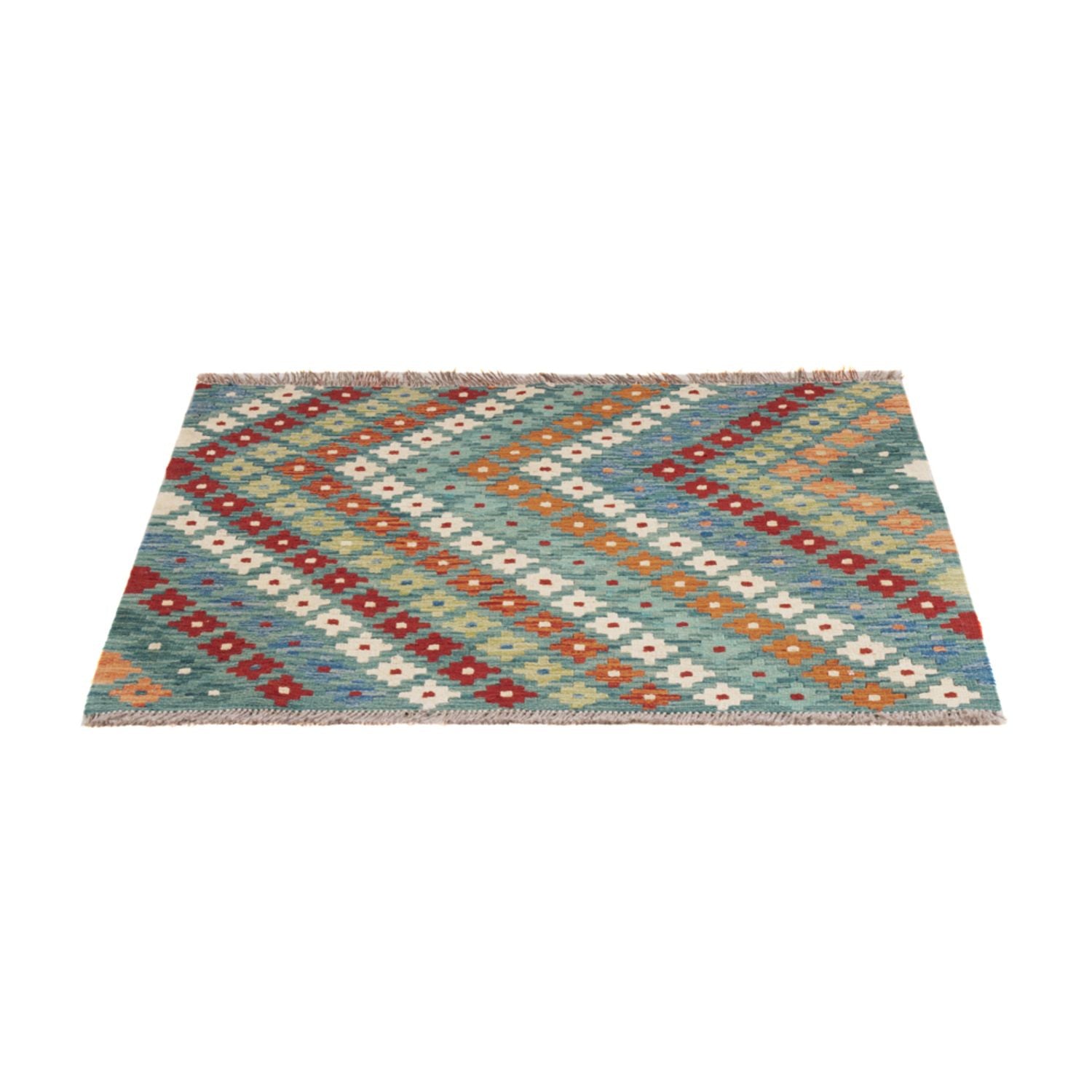Tappeto Kelim - Splash - 90 x 88 cm - multicolore
