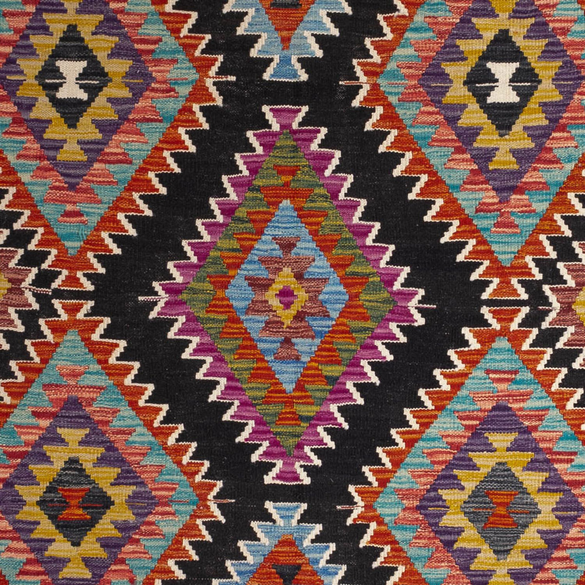 Tappeto Kelim - Splash - 244 x 178 cm - multicolore