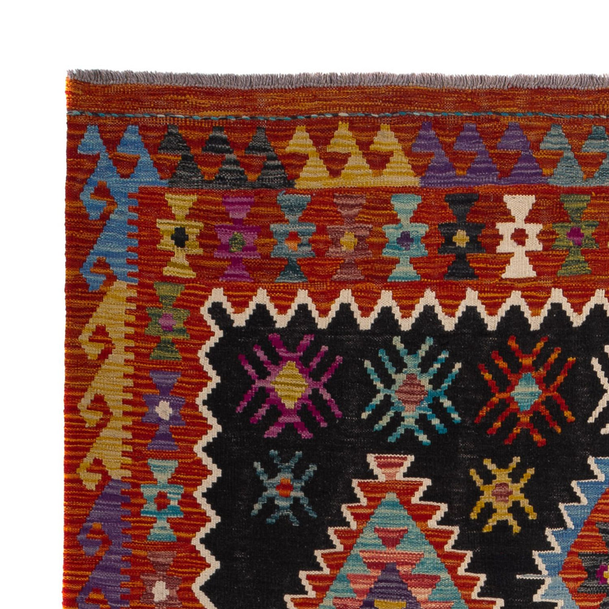 Tappeto Kelim - Splash - 244 x 178 cm - multicolore