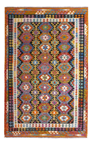 Tappeto Kelim - Splash - 250 x 163 cm - multicolore