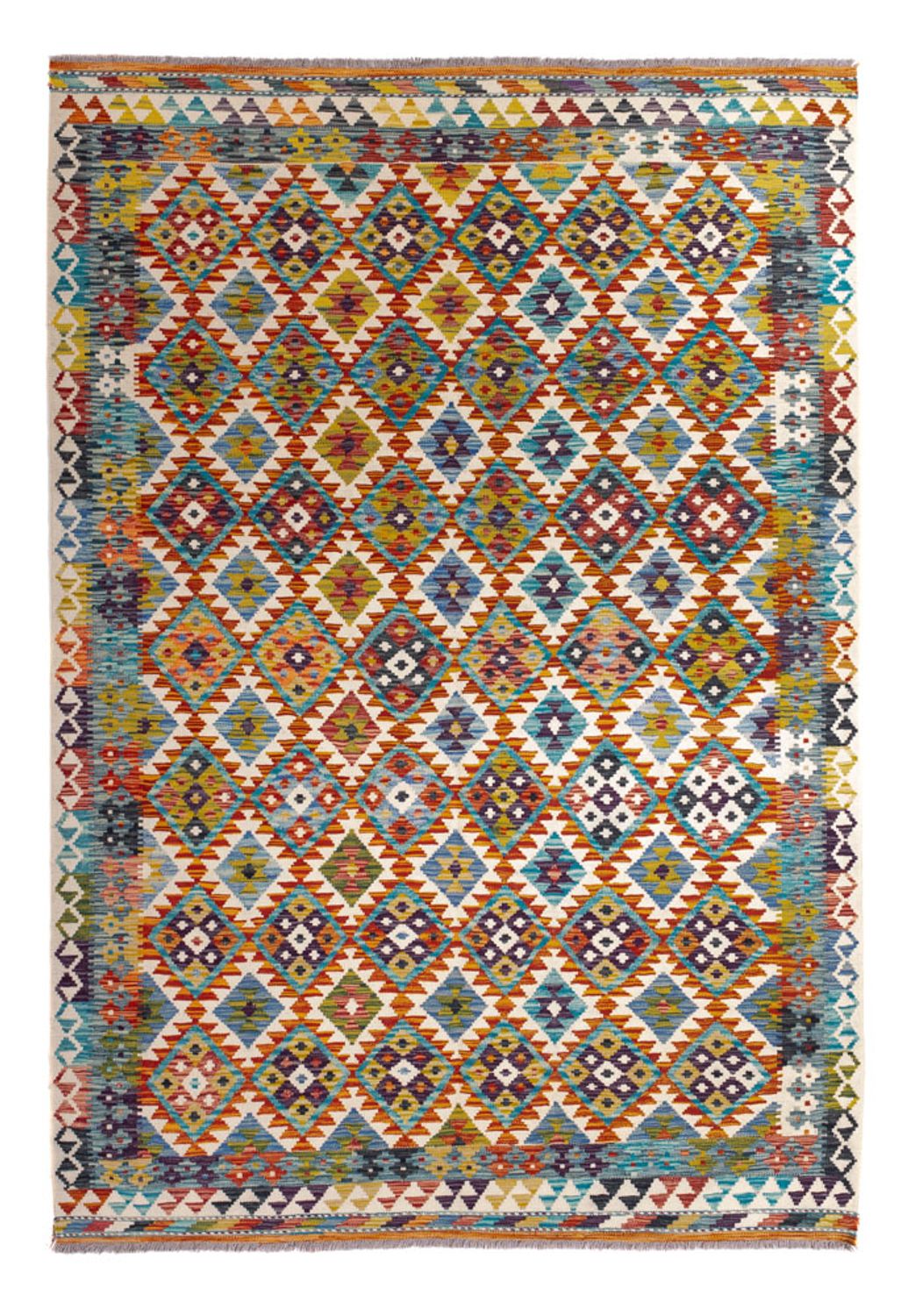 Tappeto Kelim - Splash - 245 x 172 cm - multicolore