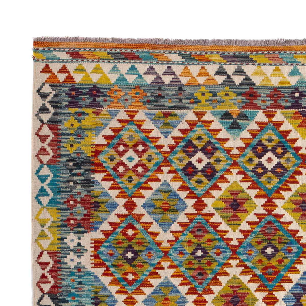 Tappeto Kelim - Splash - 245 x 172 cm - multicolore