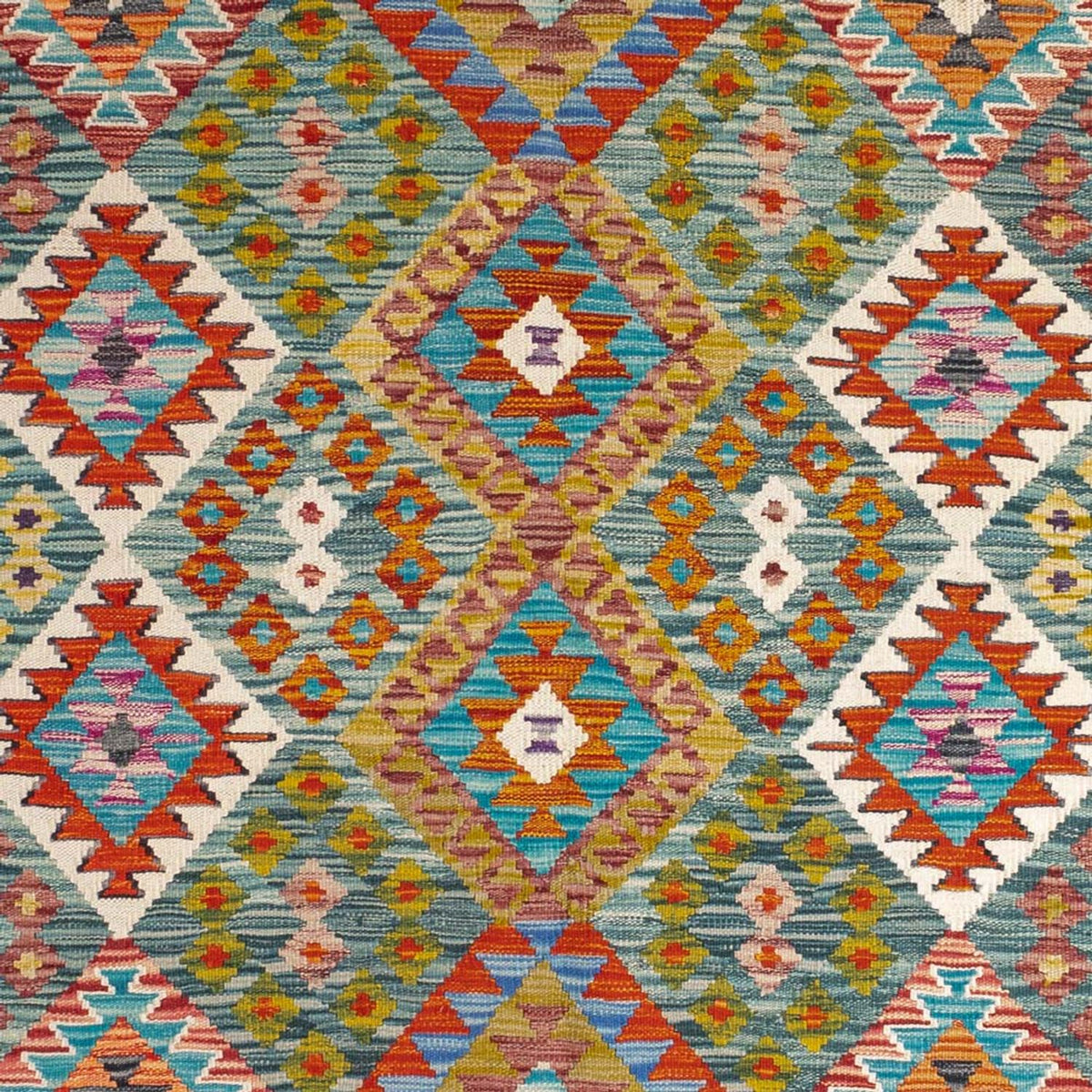 Tappeto Kelim - Splash - 248 x 183 cm - multicolore