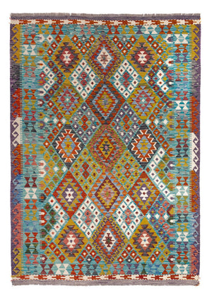Tappeto Kelim - Splash - 247 x 178 cm - multicolore