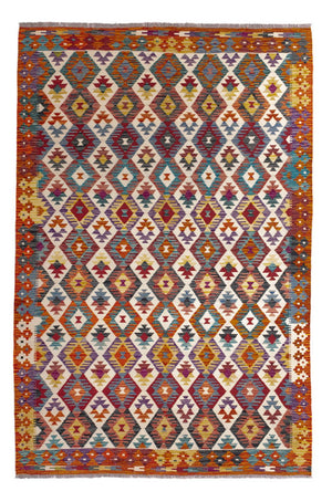 Tappeto Kelim - Splash - 245 x 165 cm - multicolore