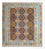 Tappeto Kelim - Splash quadrato  - 207 x 203 cm - multicolore