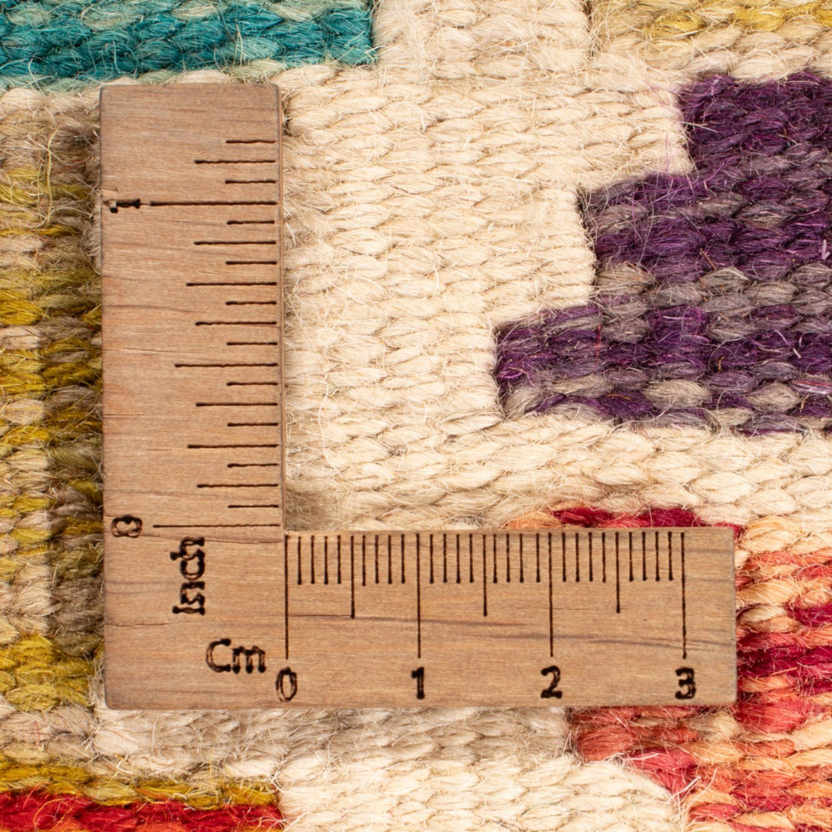 Tappeto Kelim - Splash - 196 x 150 cm - multicolore