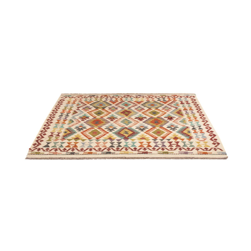 Tappeto Kelim - Splash quadrato  - 154 x 143 cm - multicolore