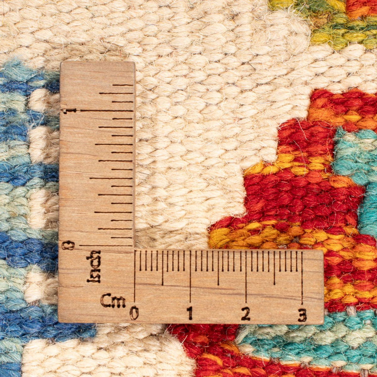 Tappeto Kelim - Splash quadrato  - 154 x 154 cm - multicolore