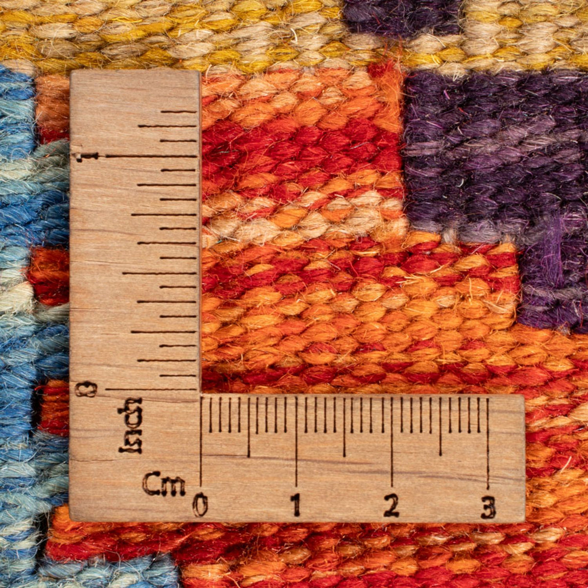 Tappeto Kelim - Splash - 158 x 152 cm - multicolore