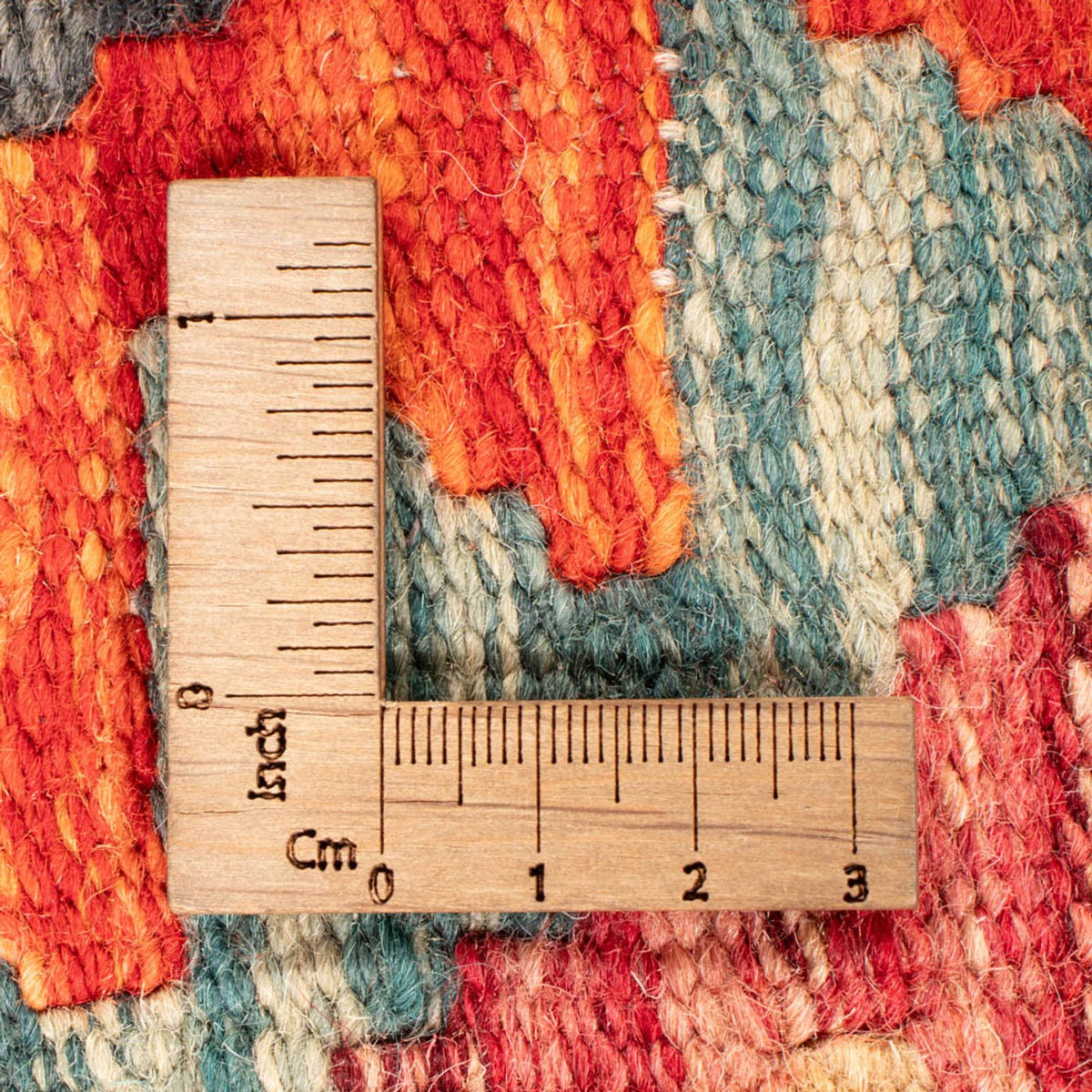 Tappeto corsia Tappeto Kelim - Splash - 244 x 79 cm - multicolore