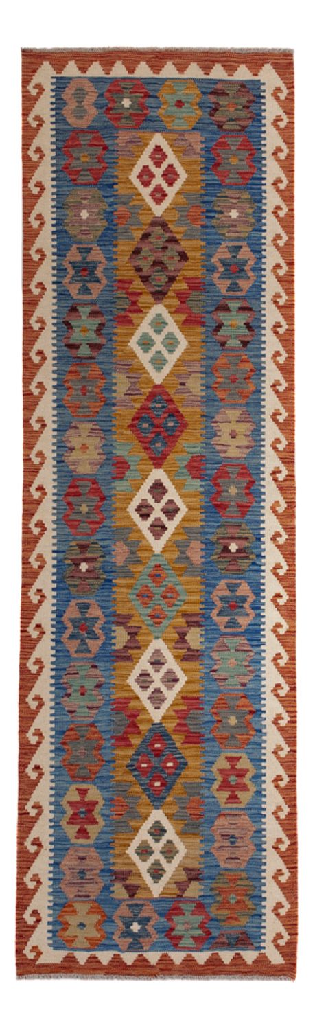 Tappeto corsia Tappeto Kelim - Splash - 255 x 82 cm - multicolore