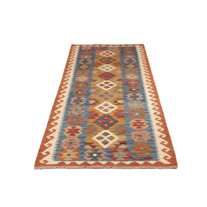 Tappeto corsia Tappeto Kelim - Splash - 255 x 82 cm - multicolore