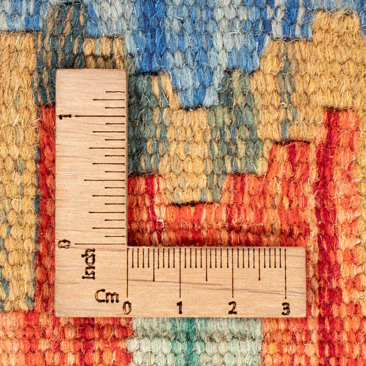 Tappeto corsia Tappeto Kelim - Splash - 255 x 82 cm - multicolore