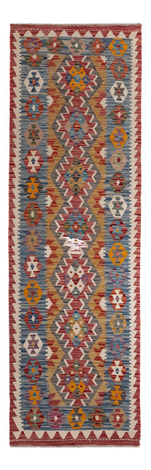 Tappeto corsia Tappeto Kelim - Splash - 243 x 79 cm - multicolore