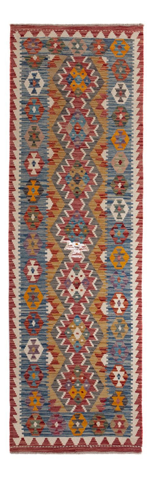 Tappeto corsia Tappeto Kelim - Splash - 243 x 79 cm - multicolore