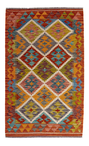 Tappeto Kelim - Splash - 127 x 82 cm - multicolore