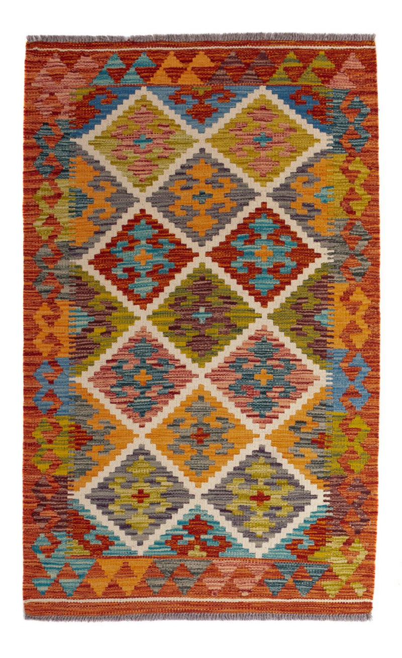 Tappeto Kelim - Splash - 127 x 82 cm - multicolore