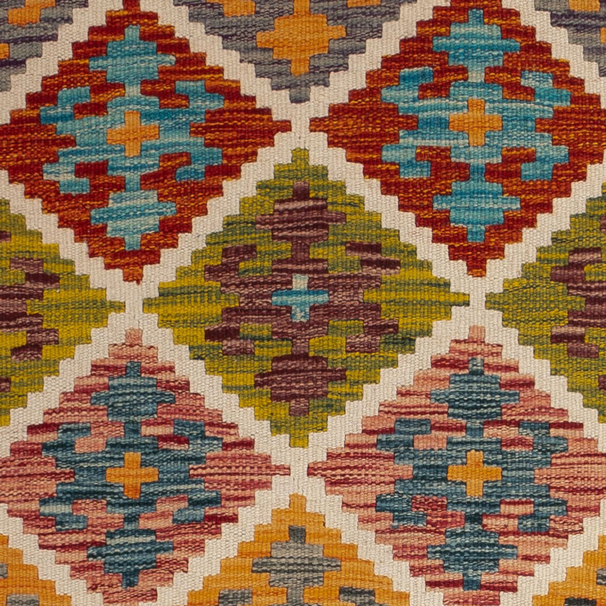 Tappeto Kelim - Splash - 127 x 82 cm - multicolore